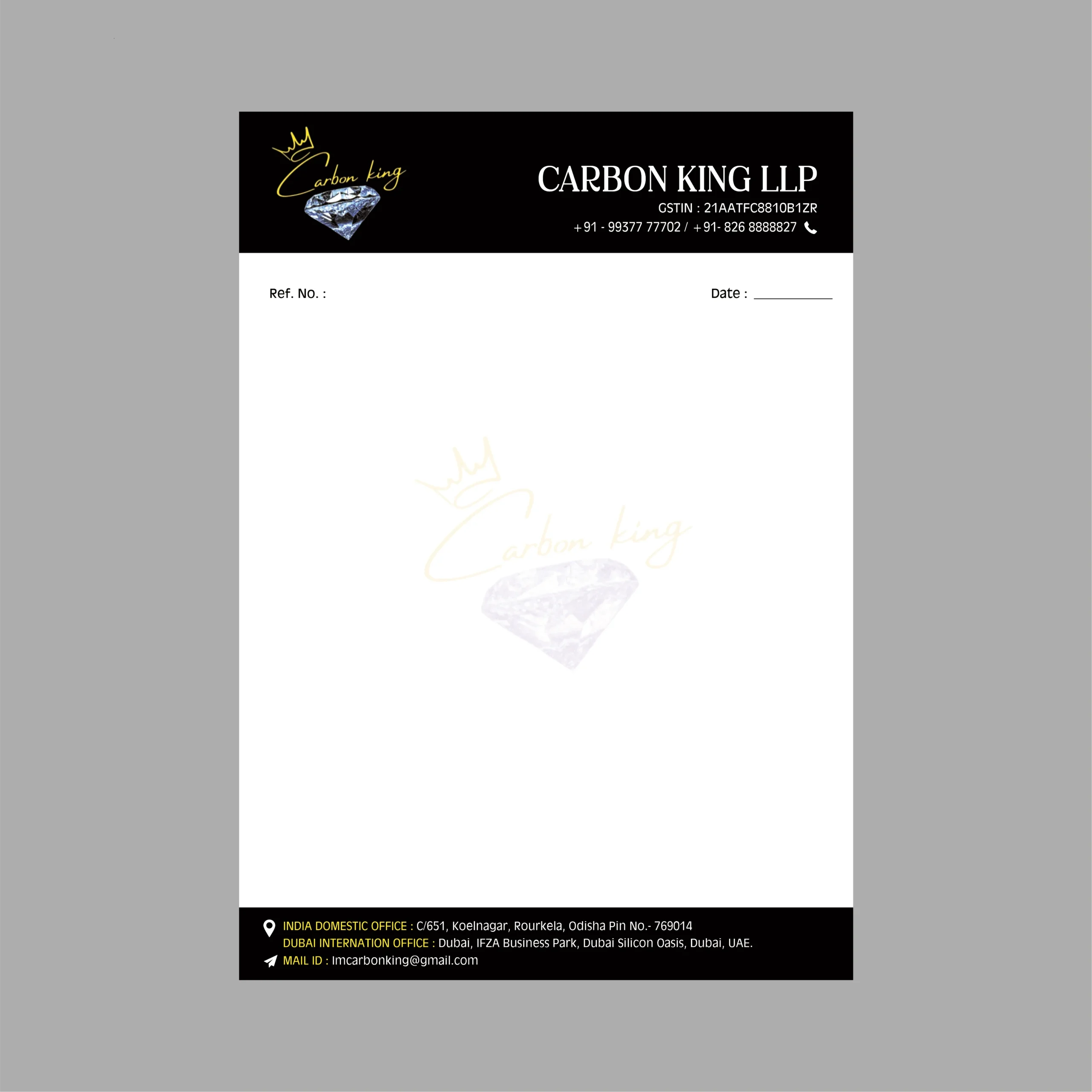 I will design professional letterhead and company letter pad - Image 5