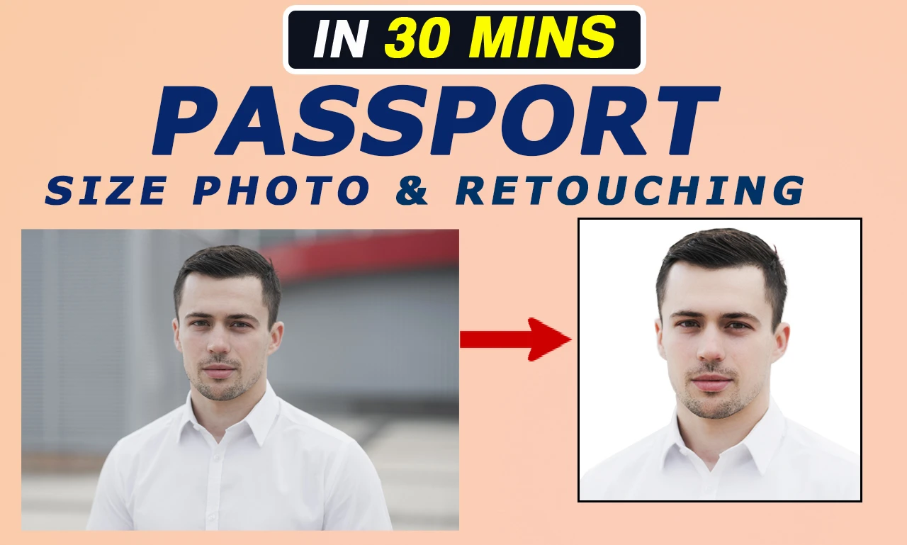I will make passport size photo from your any picture in just 30min - Image 3